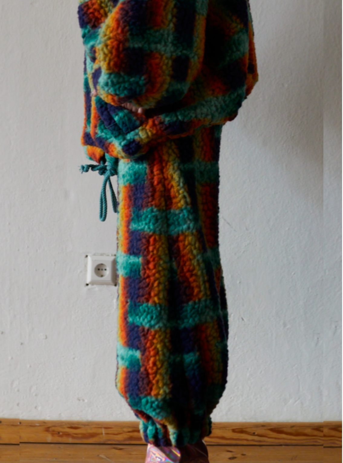 BELL PANTS Teddy green