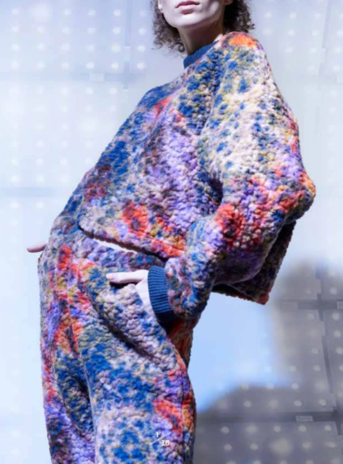 BELL PANTS Teddy cloud red