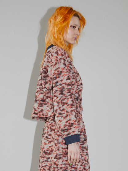 TEDDY SWEATER Orange Sparkle