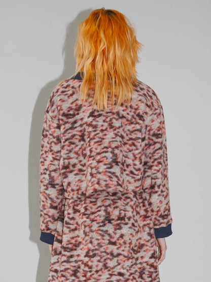 TEDDY SWEATER Orange Sparkle