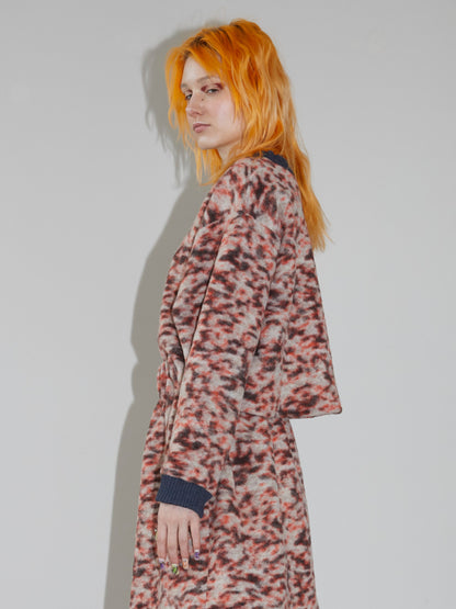 TEDDY SWEATER Orange Sparkle