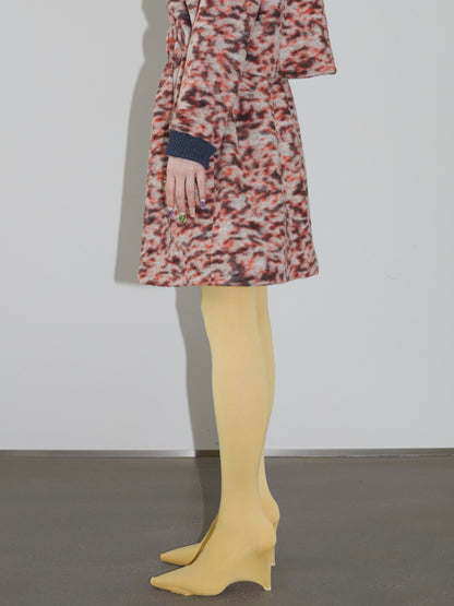 DRAPE SKIRT Orange Sparkle