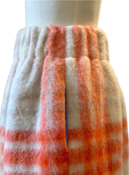 DRAPE SKIRT Neon square