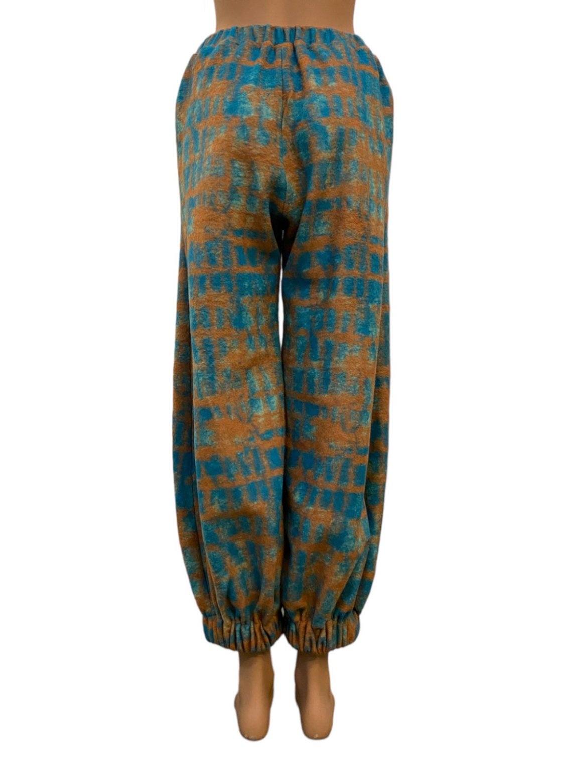 BELL PANTS Aqua desert