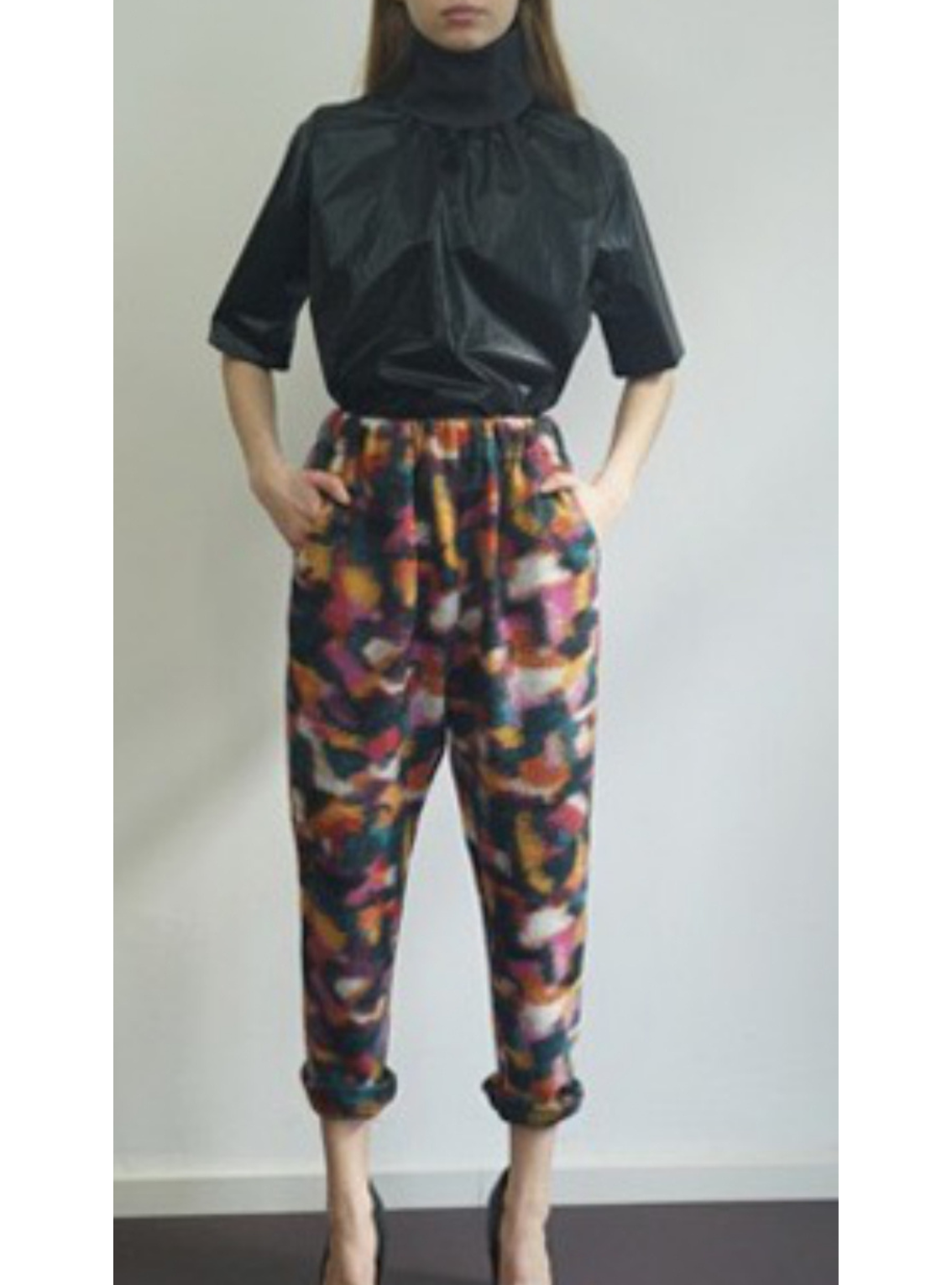 BAG PANTS Confetti color