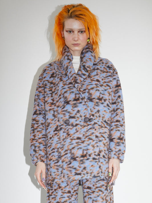 TOWEL JACKET Blue Sparkle