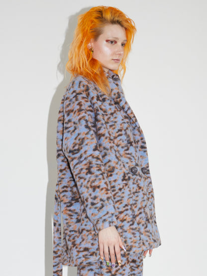 TOWEL JACKET Blue Sparkle