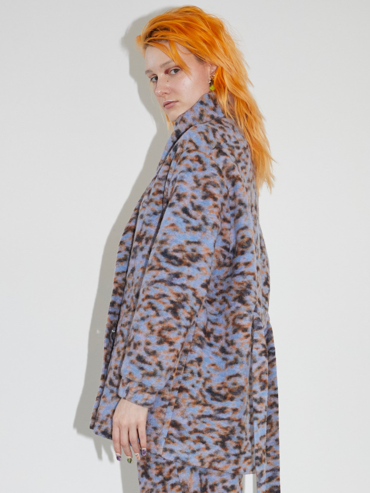 TOWEL JACKET Blue Sparkle