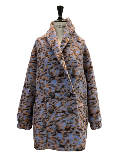 TOWEL JACKET Blue Sparkle