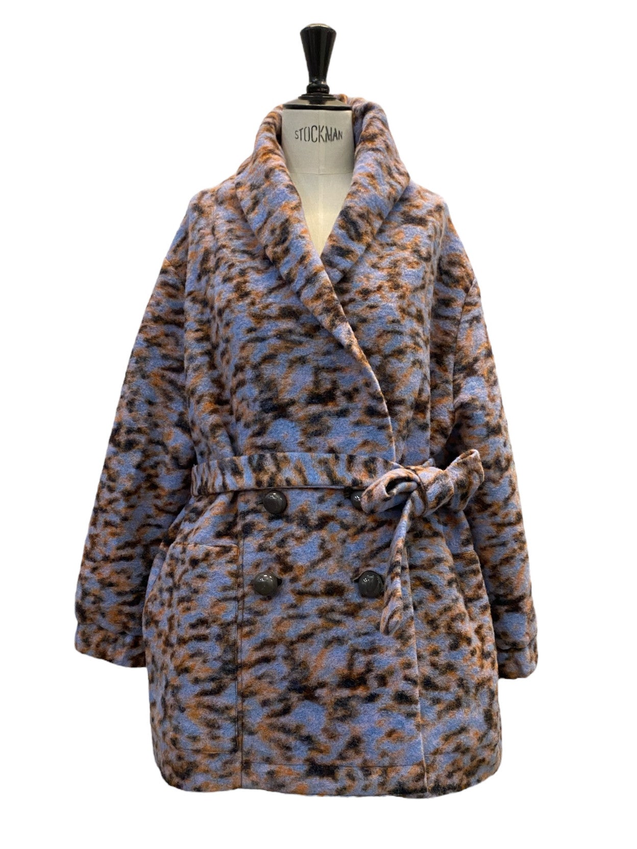 TOWEL JACKET Blue Sparkle