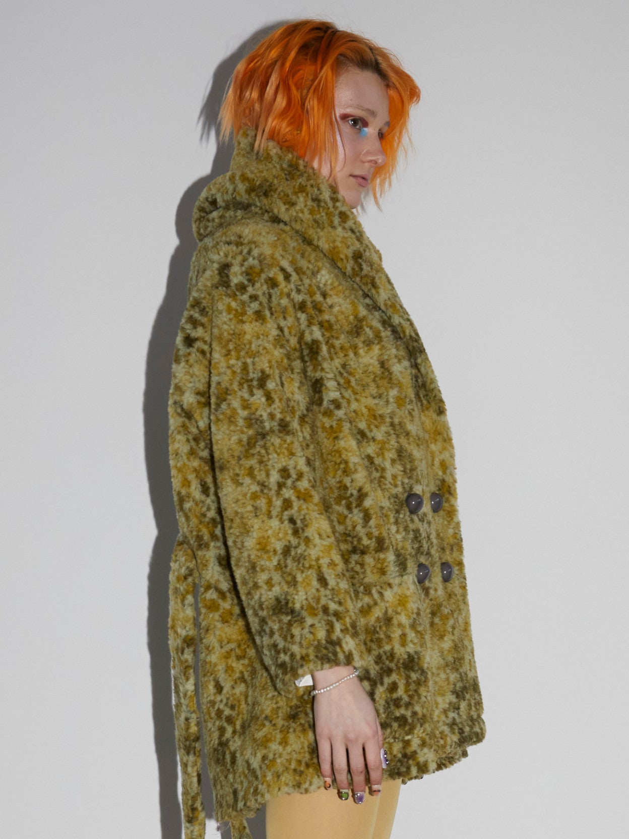 TOWEL JACKET Teddy Green