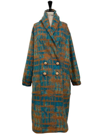 TOWEL COAT Aqua desert