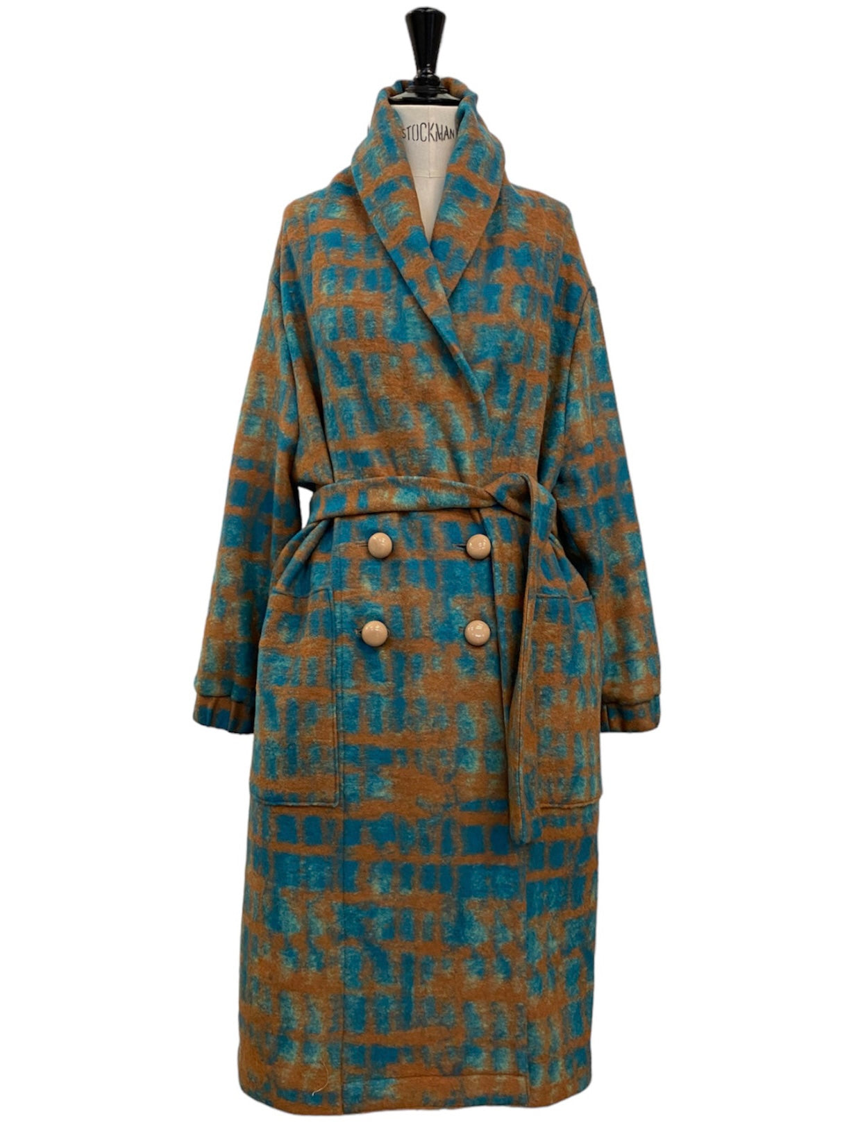 TOWEL COAT Aqua desert