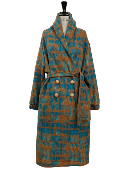 TOWEL COAT Aqua desert