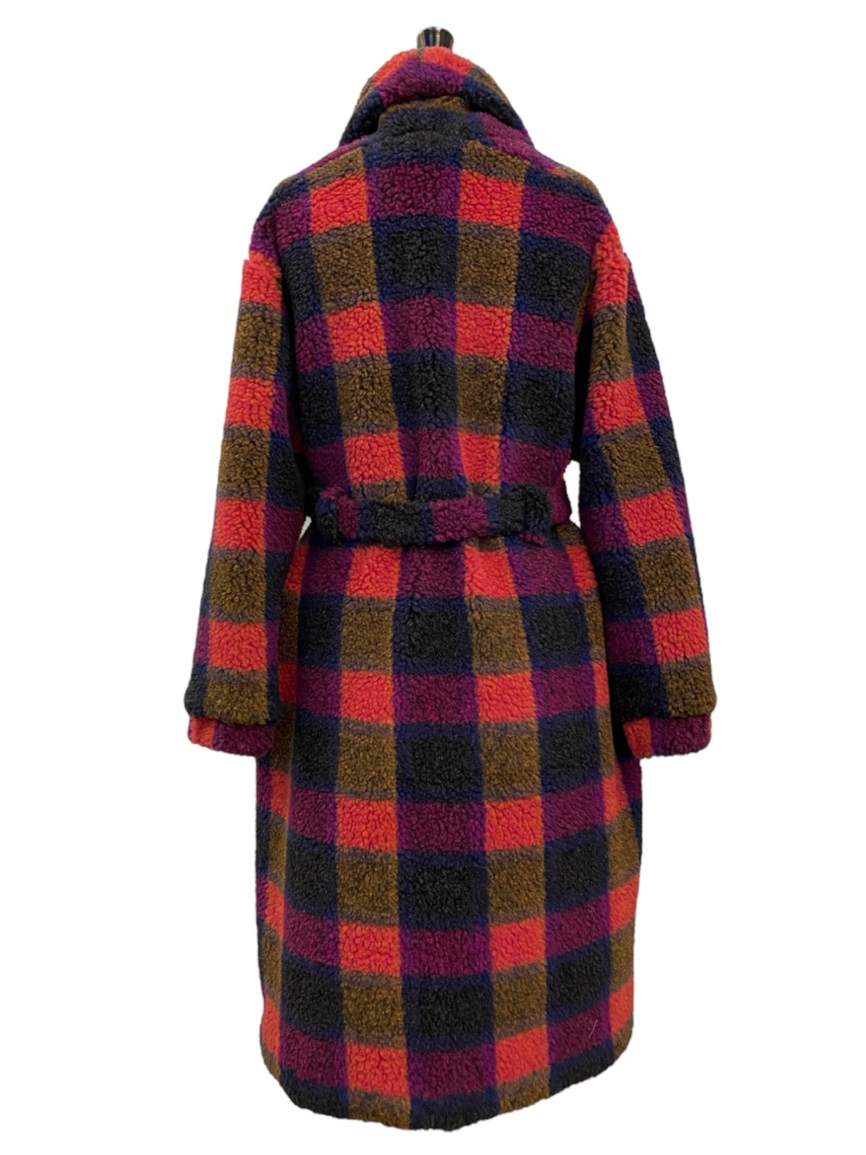 TOWEL COAT Teddy square berry