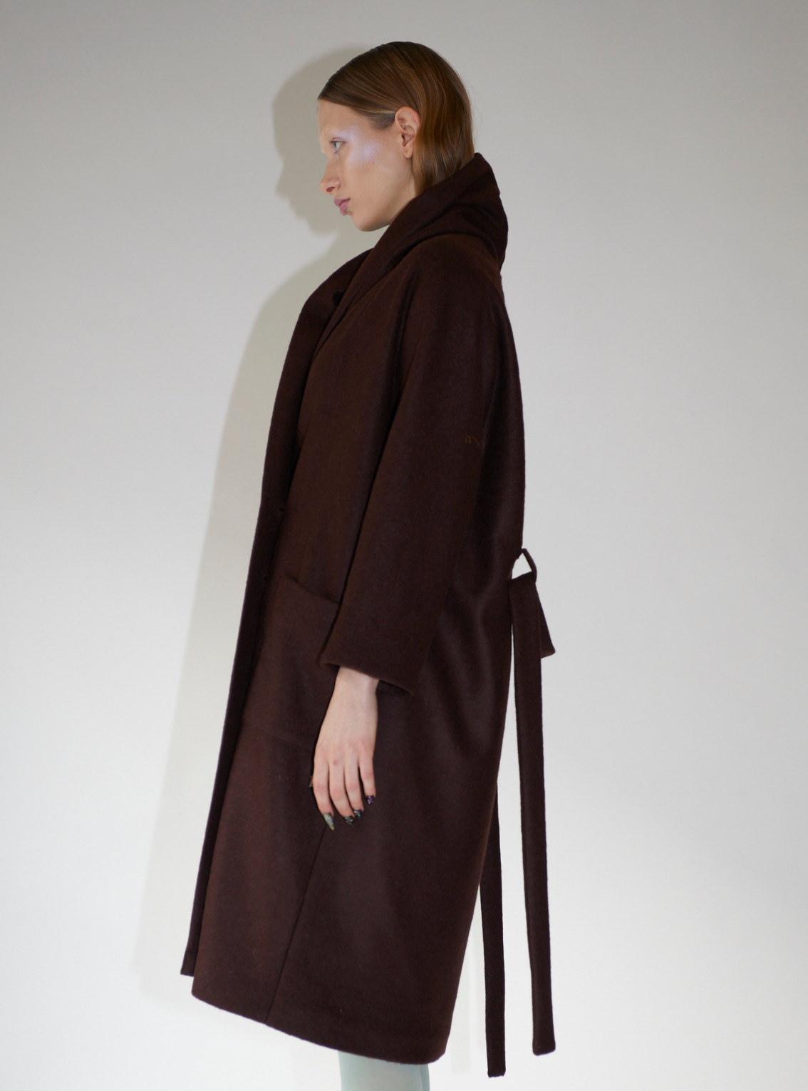 TOWEL COAT Cacao