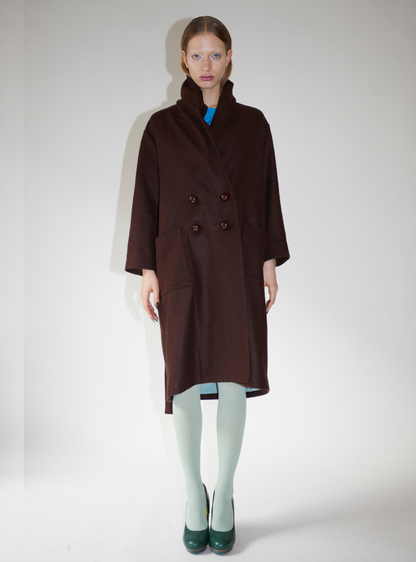 TOWEL COAT Cacao