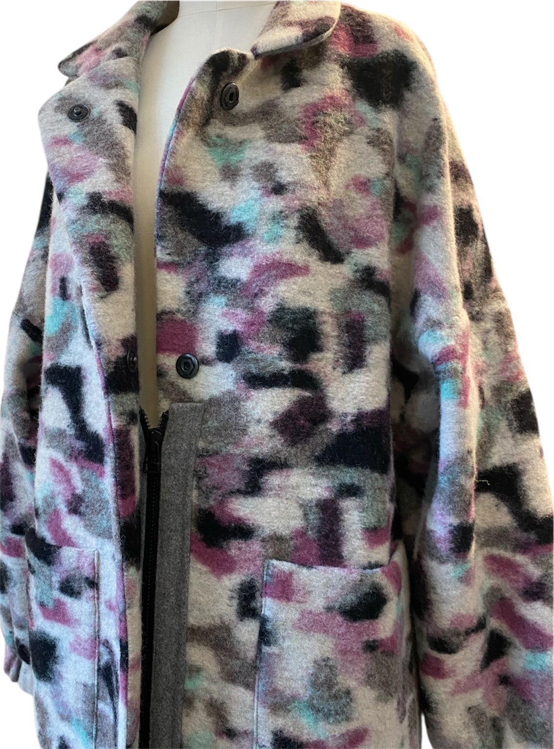 HUNTER COAT Confetti pale