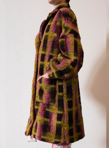 HUNTER COAT Teddy berry