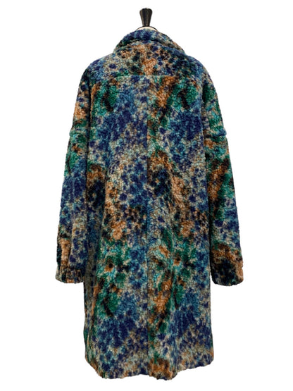 HUNTER COAT Teddy cloud blue