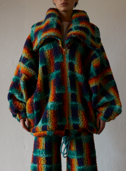 NO HOOD JACKET Teddy green