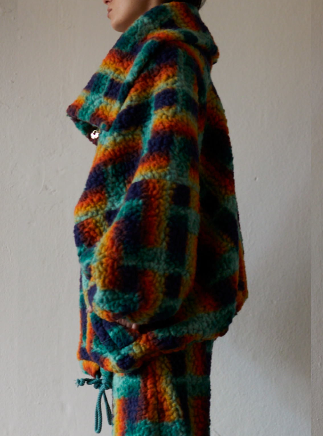 NO HOOD JACKET Teddy green