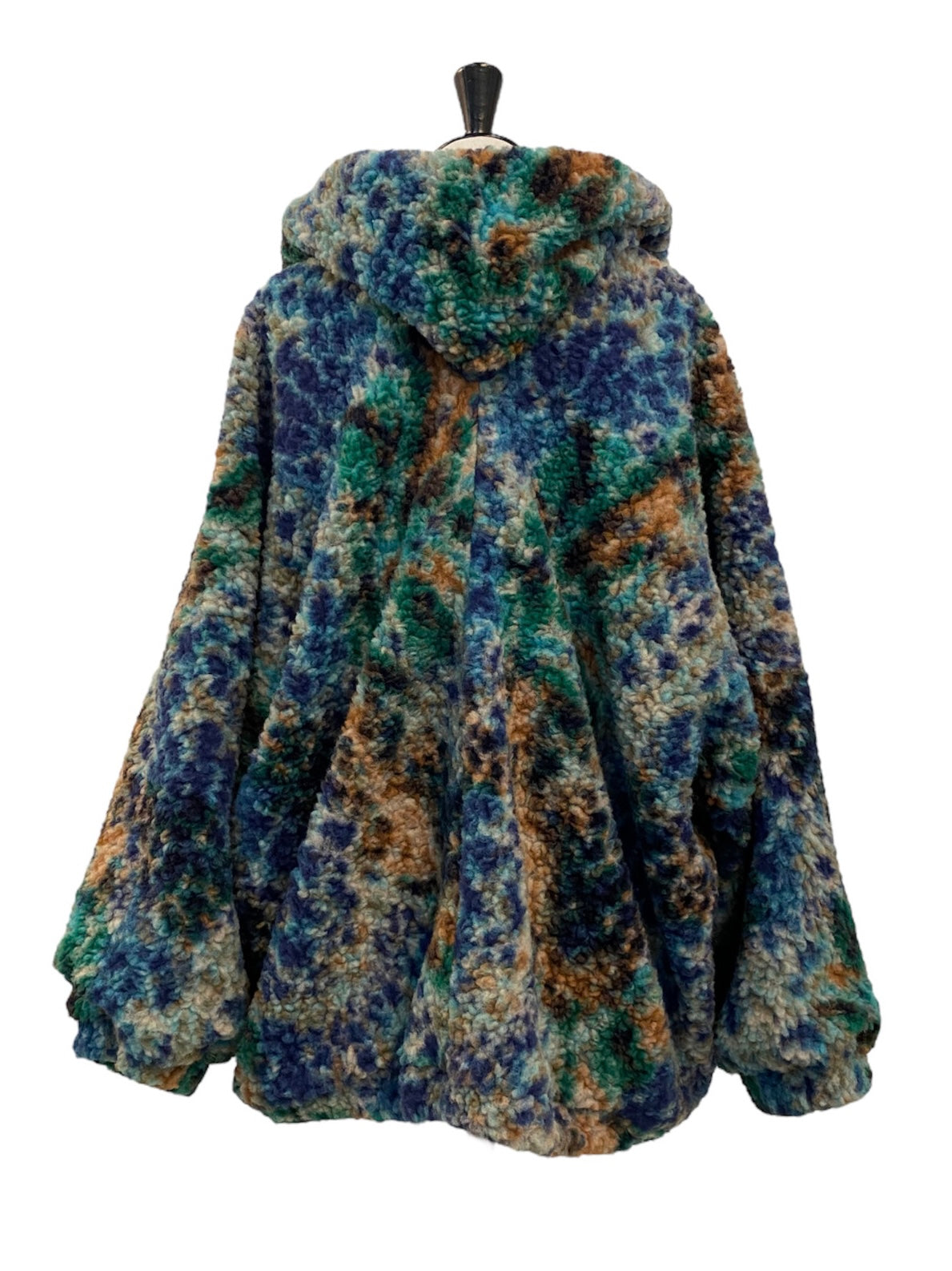 NO HOOD JACKET Teddy cloud blue