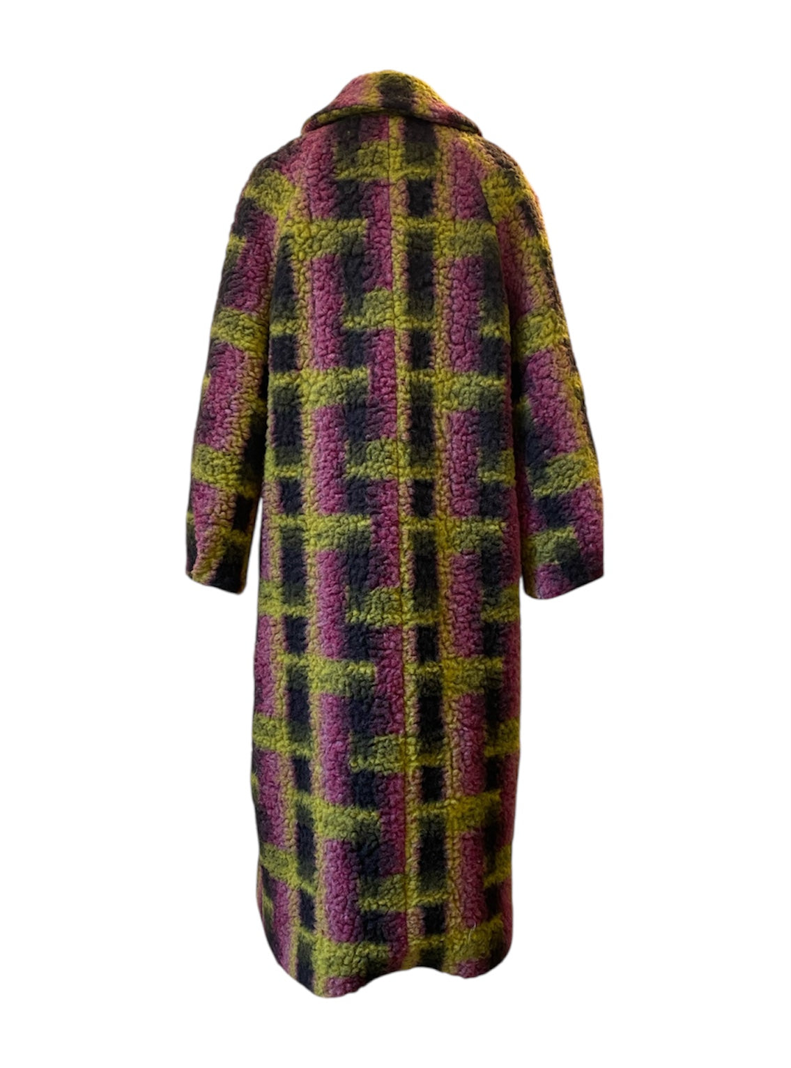 LONG COAT Teddy berry