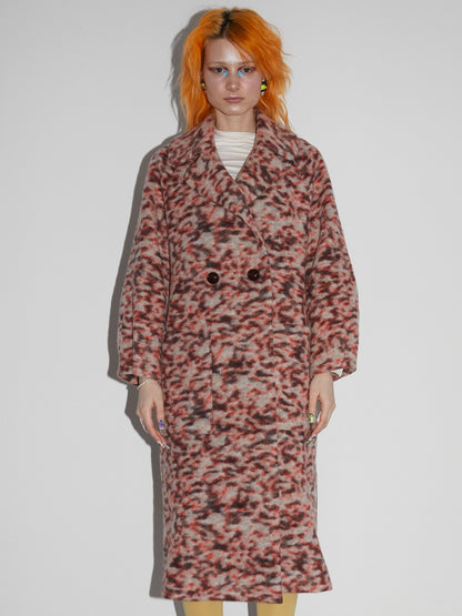 LONG COAT Orange Sparkle