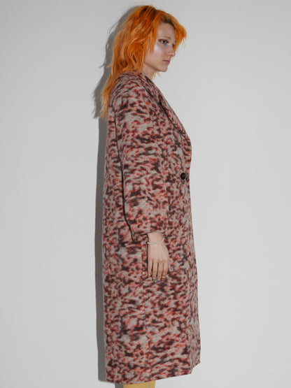 LONG COAT Orange Sparkle