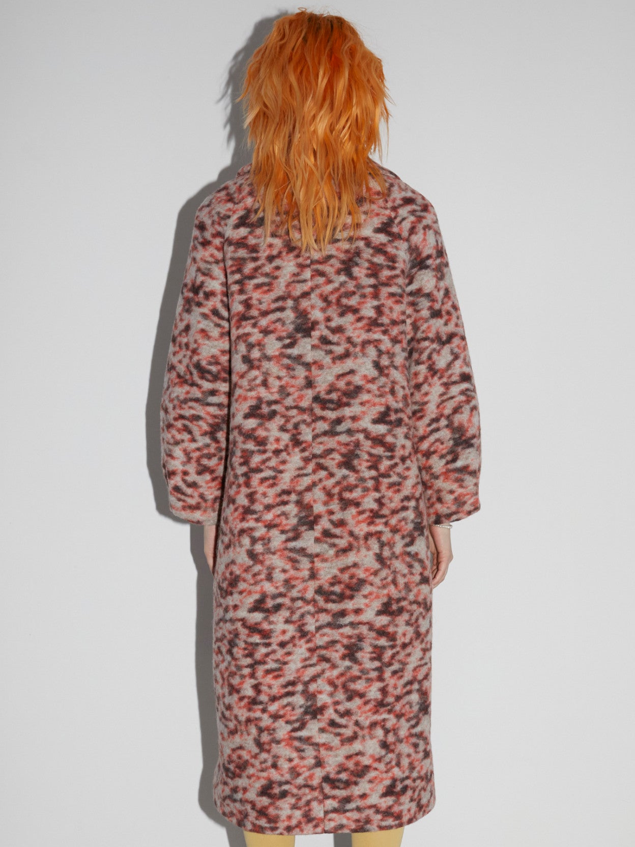 LONG COAT Orange Sparkle