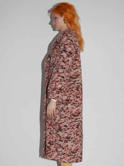 LONG COAT Orange Sparkle