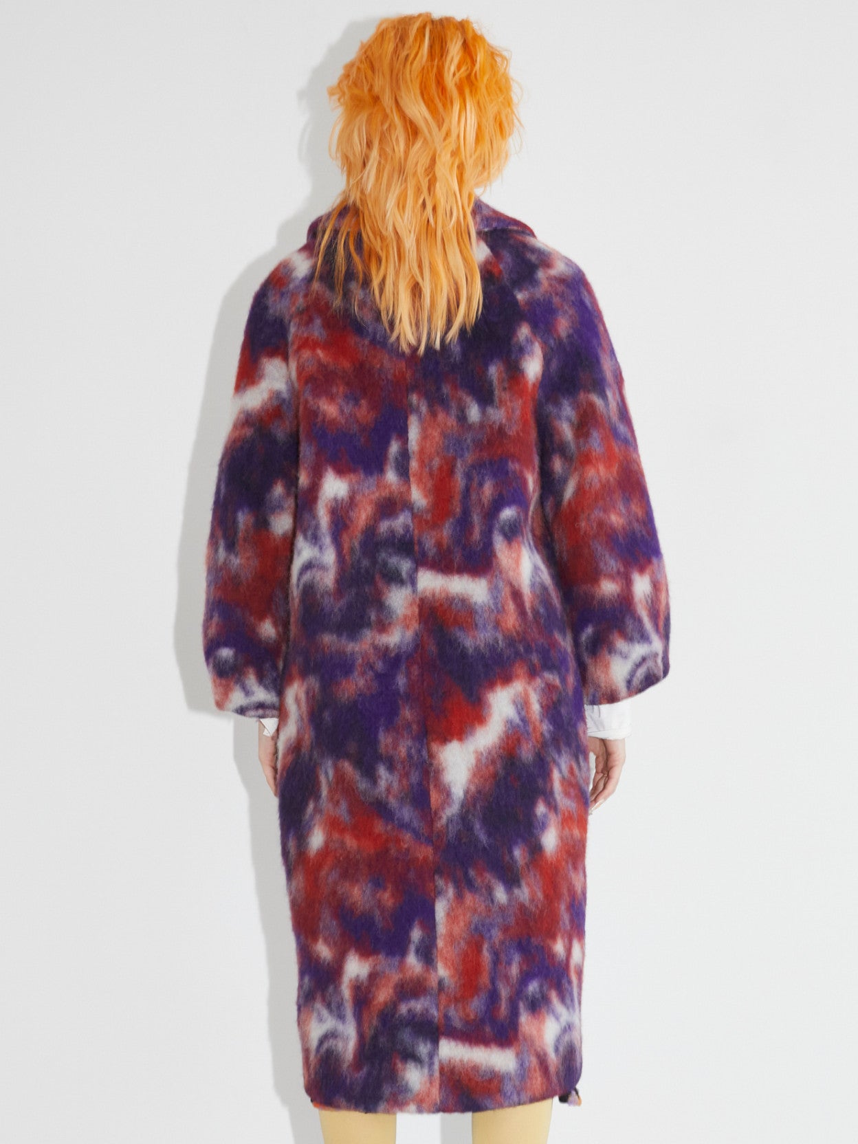 LONG COAT Purple Cloud