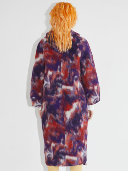 LONG COAT Purple Cloud