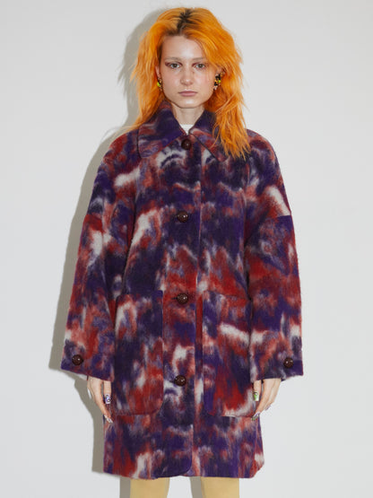 CITY COAT Purple Cloud