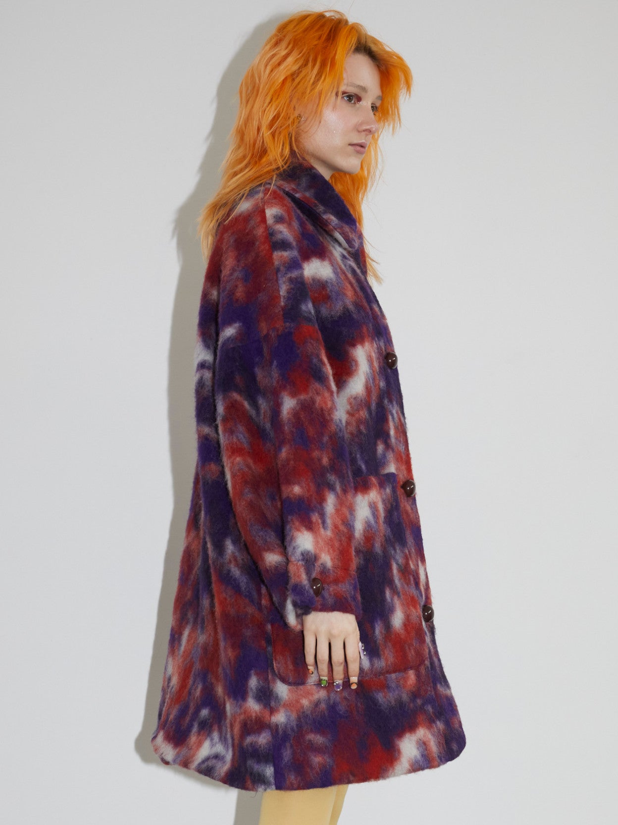 CITY COAT Purple Cloud