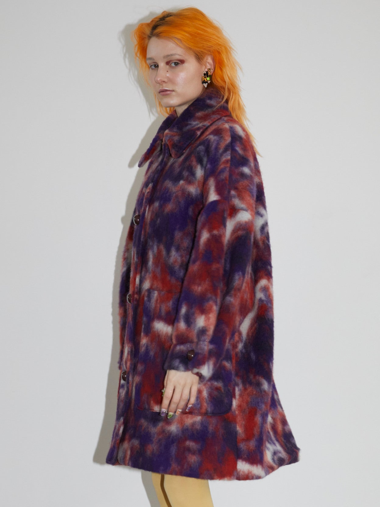 CITY COAT Purple Cloud