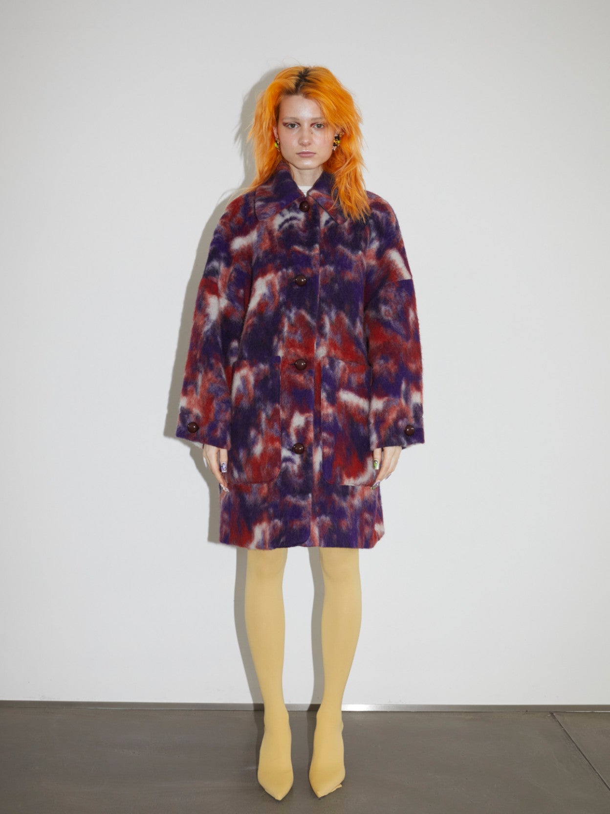 CITY COAT Purple Cloud