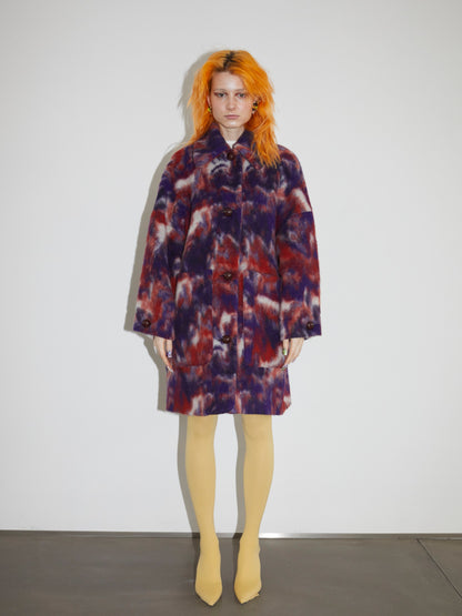 CITY COAT Purple Cloud