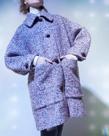 CITY COAT in Sprincle Pastel "LamarLove"