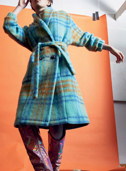 TOWEL COAT Mint square