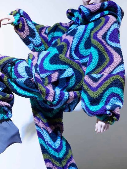 NO HOOD JACKET Teddy wave