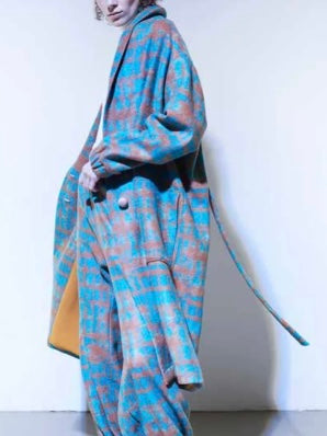 TOWEL COAT Aqua desert