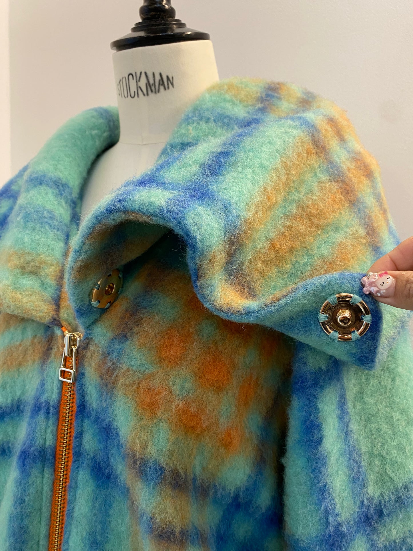 NO HOOD JACKET Mint square