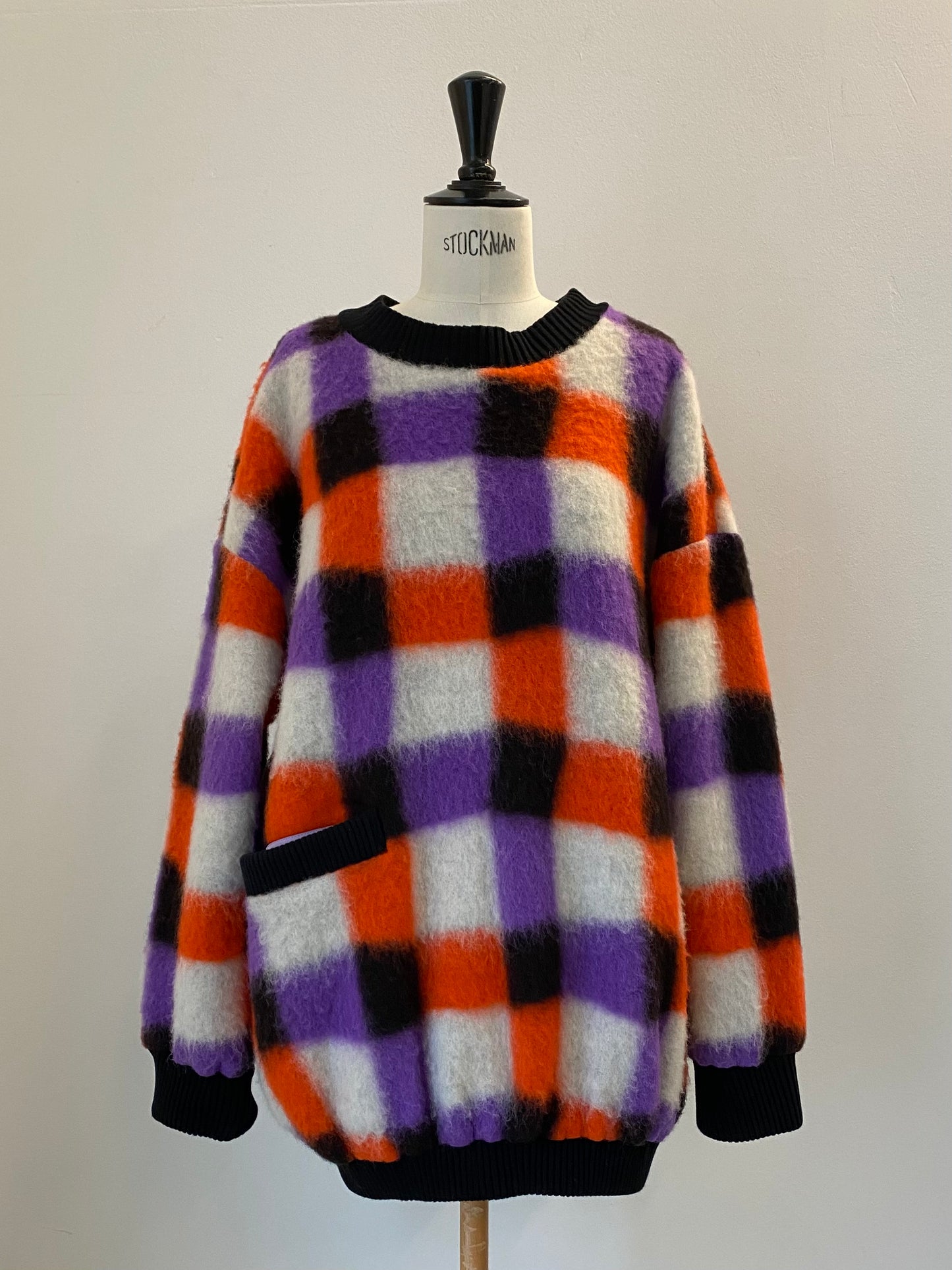 "Wolke" UNISEX  SWEATER Purple square
