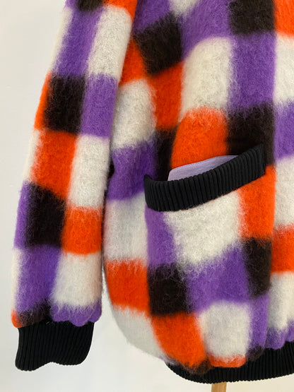 "Wolke" UNISEX  SWEATER Purple square