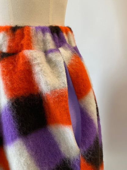 "Wolke" BELL SKIRT Purple square