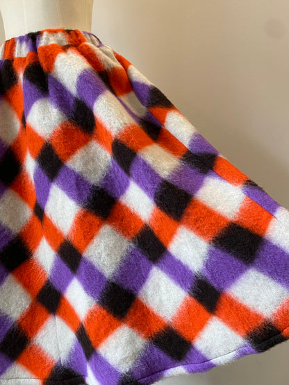 "Wolke" BELL SKIRT Purple square