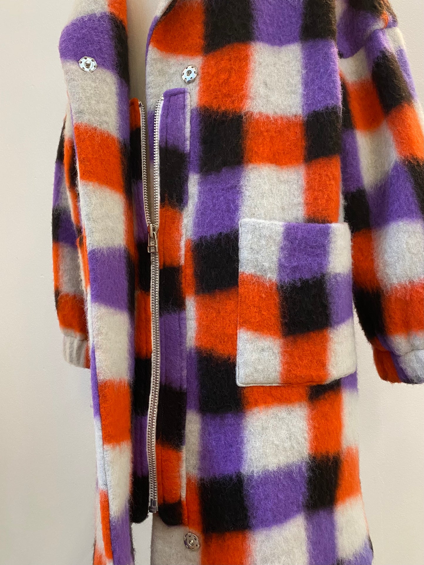 "Wolke" HUNTER COAT Purple square
