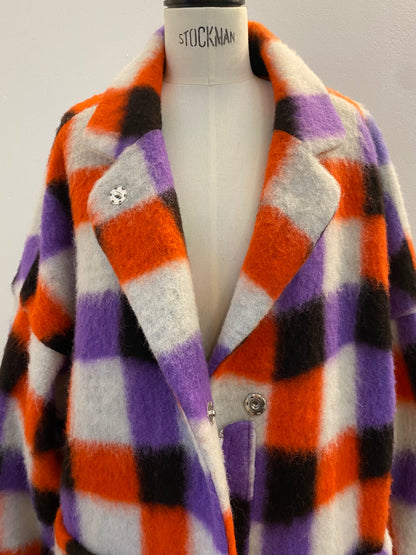 "Wolke" HUNTER COAT Purple square